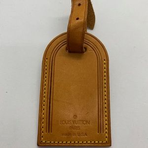 Louis Vuitton Vachetta Luggage Tag (LV3)